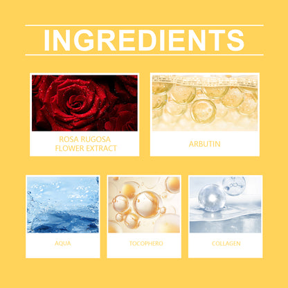 OUHOE Rose Vitamin E Essential Oil Moisturizes And Brightening Face To Improve Skin Elasticity And Radiance