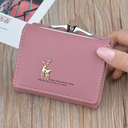 New Cartoon Leather Women Wallet Pocket Ladie Clutch Purs
