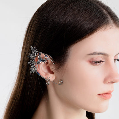Retro Handmade Ear Clip Elf Earrings
