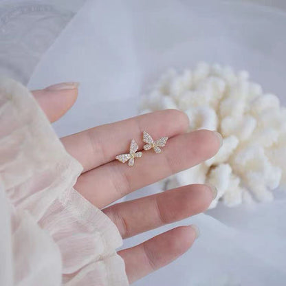 Explosive Pearl Chain Tassel Earrings Ear Bone Clip