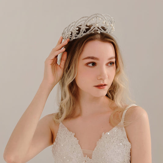 Light Luxury Socialite Style Hair Accessories Wedding Dress Headdress