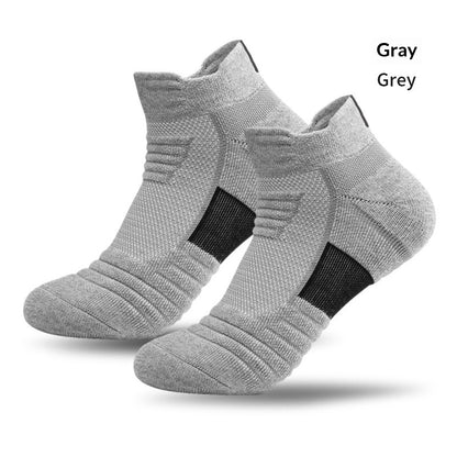Basketball Socks Thickened Towel-bottom Mid-calf Length Breathable Sweat-absorbing And Non-slip