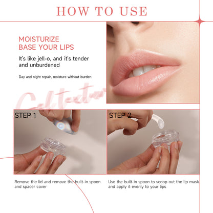 Scrub Exfoliating Sleep Lip Mask Set
