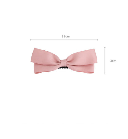 Cute Bow Stereo Small Hairclip