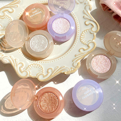 Earth Pearl Nude Makeup Beginners Lasting Affordable Non Halo Eyeshadow