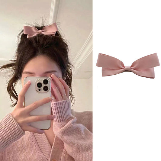 Cute Bow Stereo Small Hairclip
