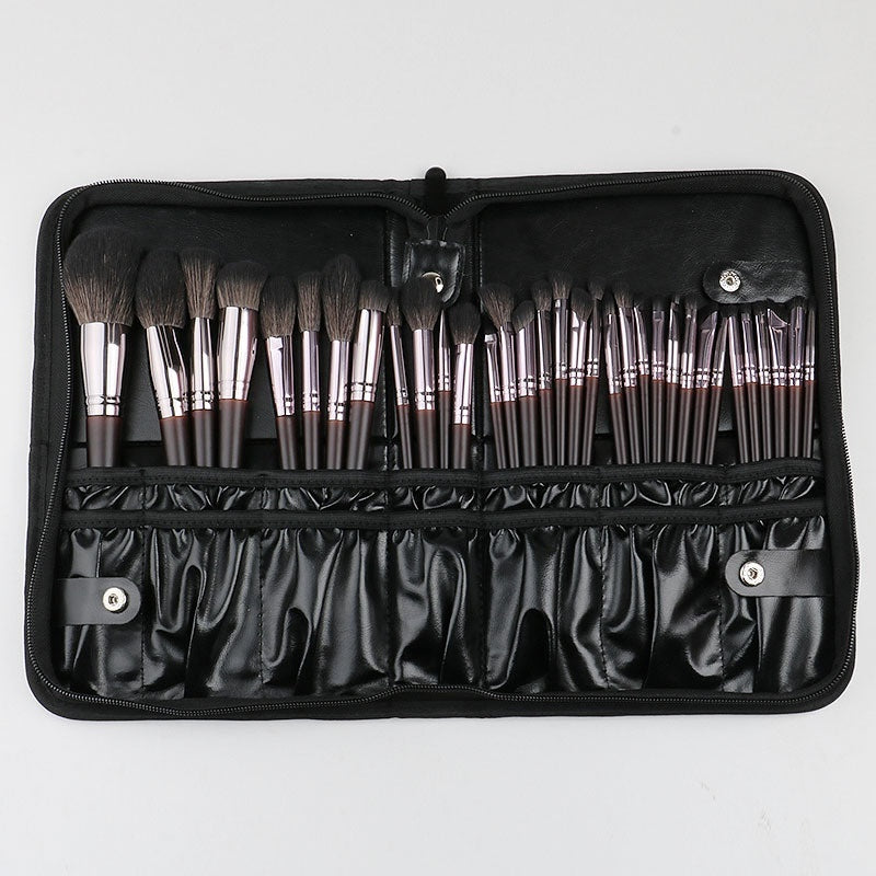 High-end Animal-Hair Loose Powder Eyeshadow And Concealer Makeup Brush Set
