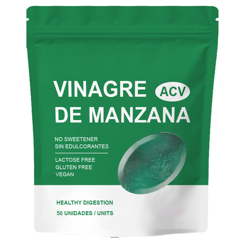 50 Gummies Home Nutritional Vinegar Soft Candy