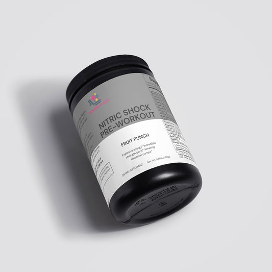 Nitric Shock Pre Workout Strength, Energy, Endurance, And Mental Focus Booster