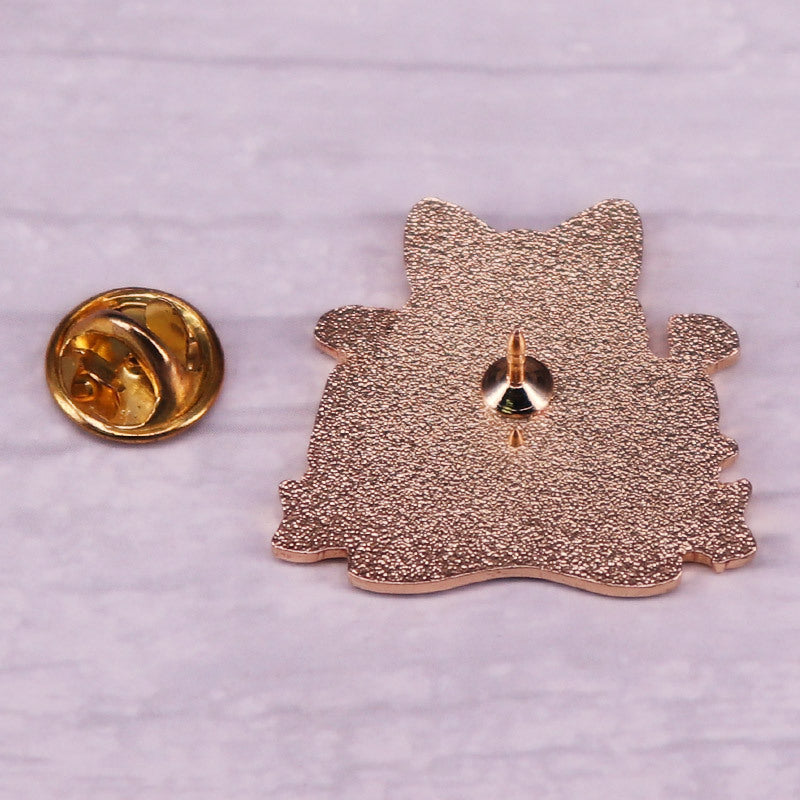 Cute Cartoon Raccoon Brooch For Women