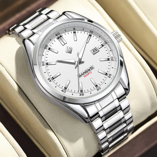 Simple Men's Luminous Waterproof Quartz Watch