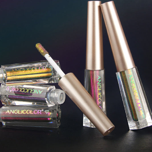 Brightening And Flashing Three Colors Liquid Eye Shadow
