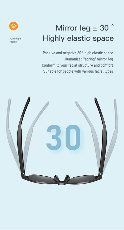 Intelligent Bluetooth Glasses Air Conduction