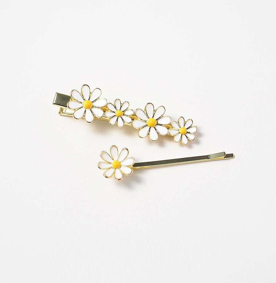 Sweet Girl Cute Side Clip Rabbit Flower Barrettes