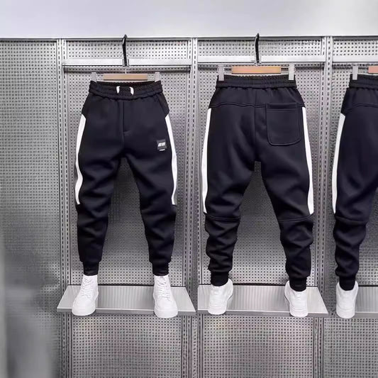 Casual Jogger Pants With Elastic Cuffsversatile Loose-fitting And On-trend
