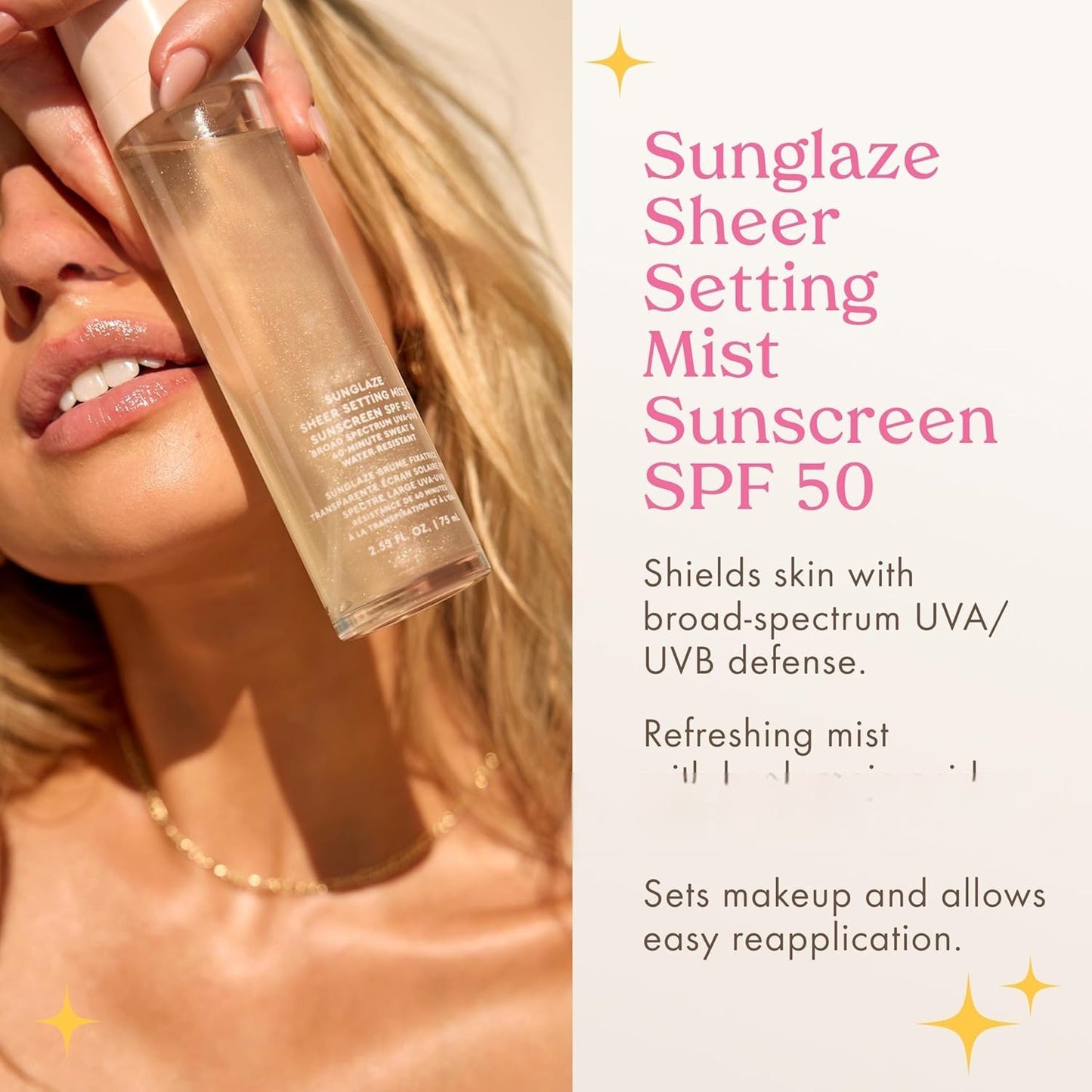 Makeup Moisturizing And Nourishing Refreshing Light Texture Protective Spray