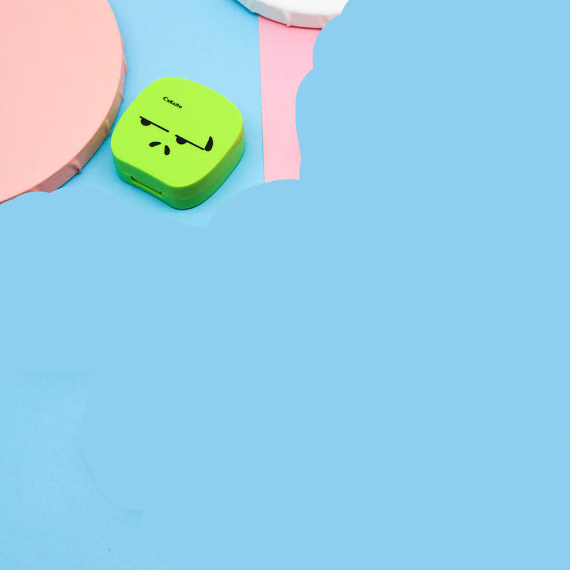 Cartoon Contact LensPortable Lens Case