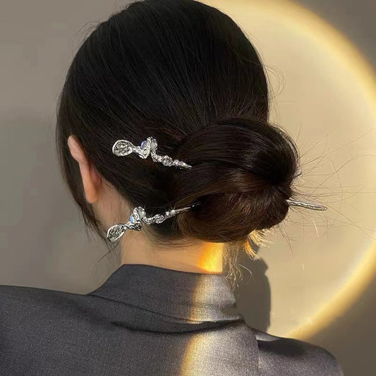 Moonlight Stone Hairpin Eclipse Series Hair Accessories Pan