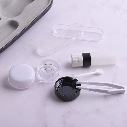 Double-layer Dual-purpose Glasses Case Contact Lens Case