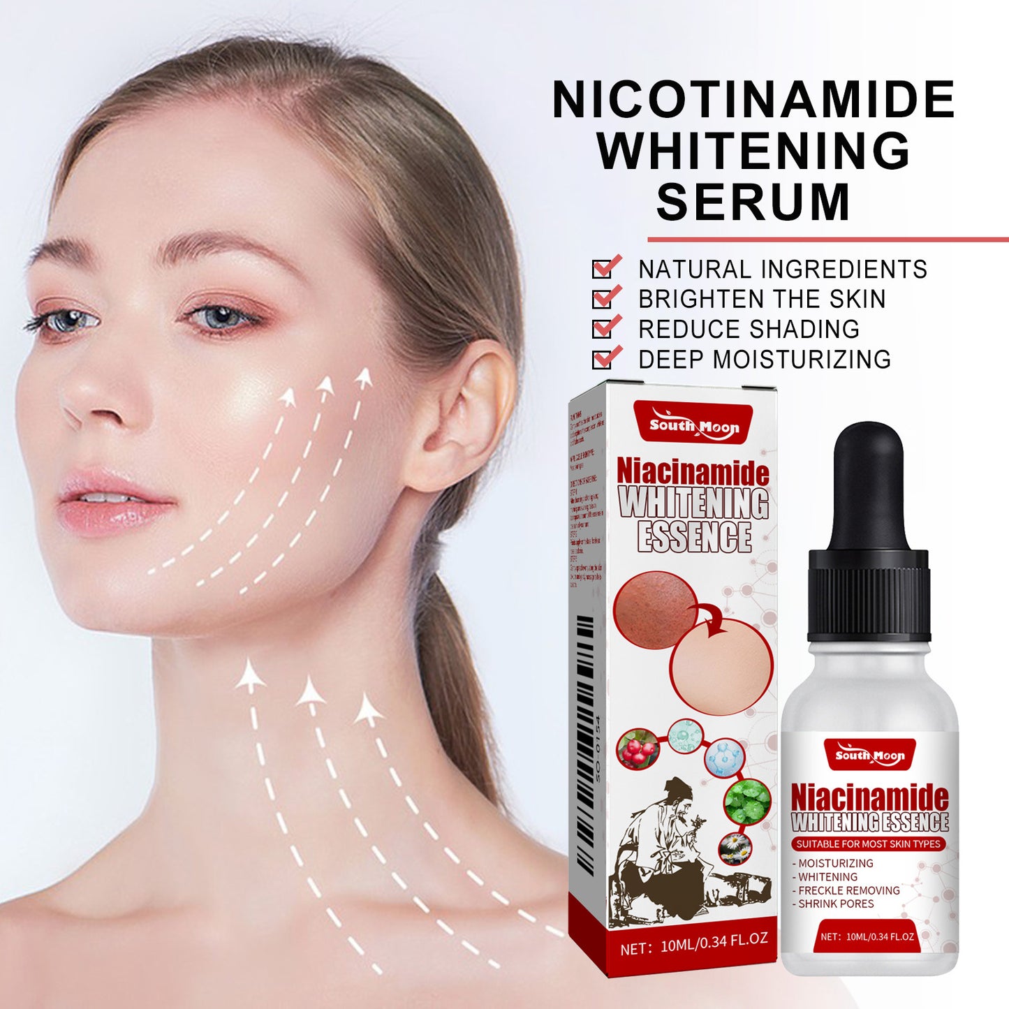 Nicotinamide Shin Moisturizer Facial Skin Hydrating