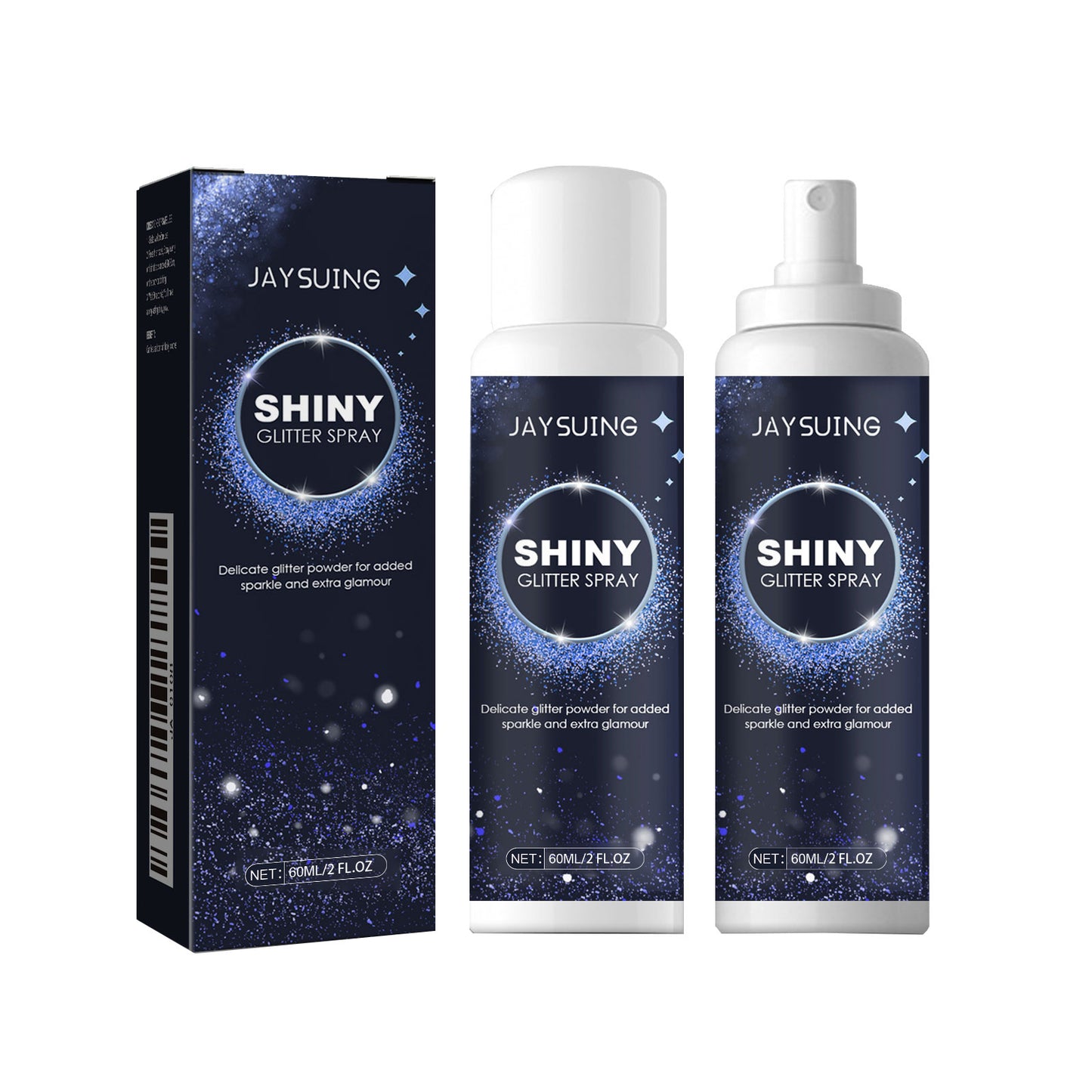 Brightening Glitter Spray Collarbone Hair Halloween Party Nightclub Dress Film Highlighter Spray Powder