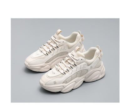 Casual Thick-soled White Sneakers Women Ins Trendy Shoes
