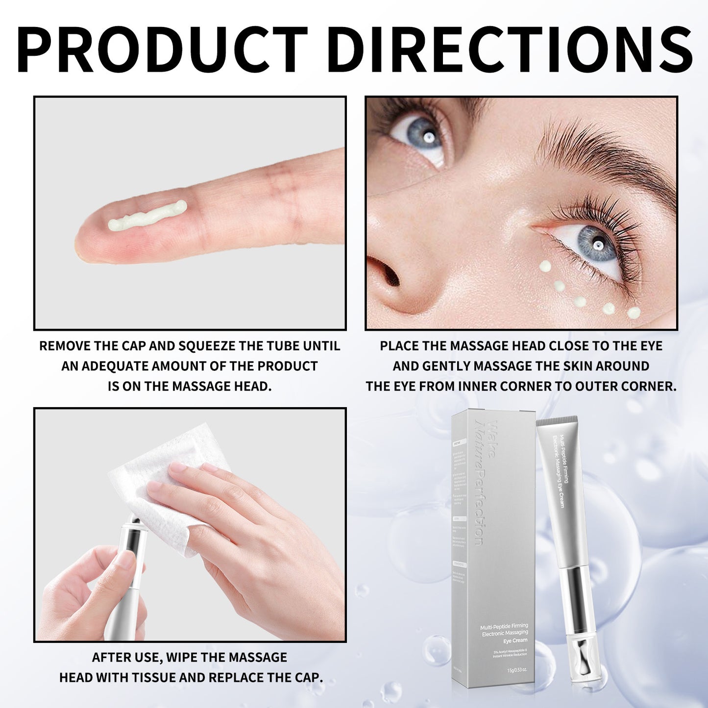 Wrinkle Removal Polypeptide Firming Electronic Anti-wrinkle Vitality Eye Cream
