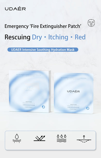 Skin Infiltration And Soothing Mask, Deep Cleansing, Brightening Skin Tone, Hydrating Mask