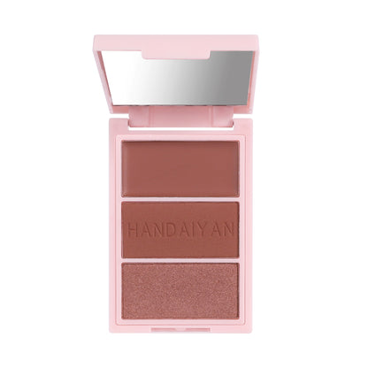 Blusher Plate Highlight Contour Compact Brighten Face