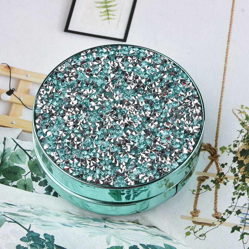 Round Sparkling Star Cosmetic Contact Lenses Care Box Of Contact Lens