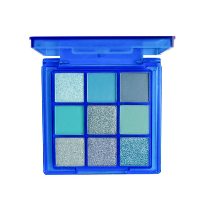 Waterproof Sweat-proof Nine Colors Blue Enchantress Eye Shadow Plate