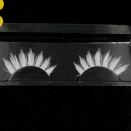Transparent Stem White False Eyelashes Can Be Dyed By Themselves