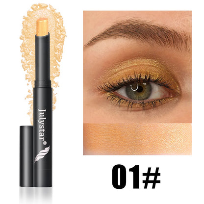 Makeup Lazy Pearlescent Rotating Eye Shadow Stick Repair Shadow Highlight Lip Brightening Integrated Multi-purpose