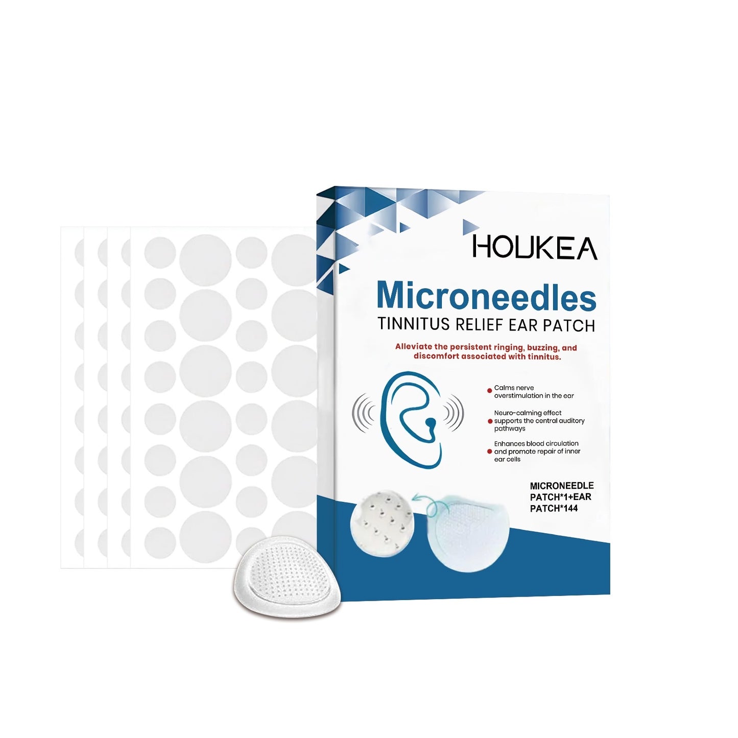 Micro Needle Tinnitus Relief Ear Patch
