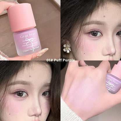 Gege Bear Oxygen Light And Transparent Liquid Blush Repair Natural Makeup
