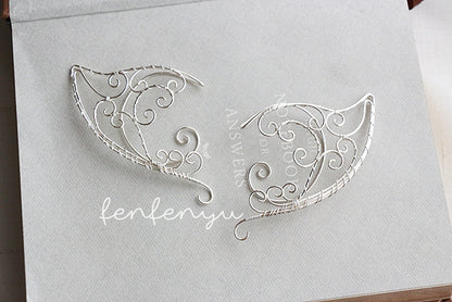 Fairy Earrings Russian Goddess Temperament Ear Piercing Ear Hanging Clip
