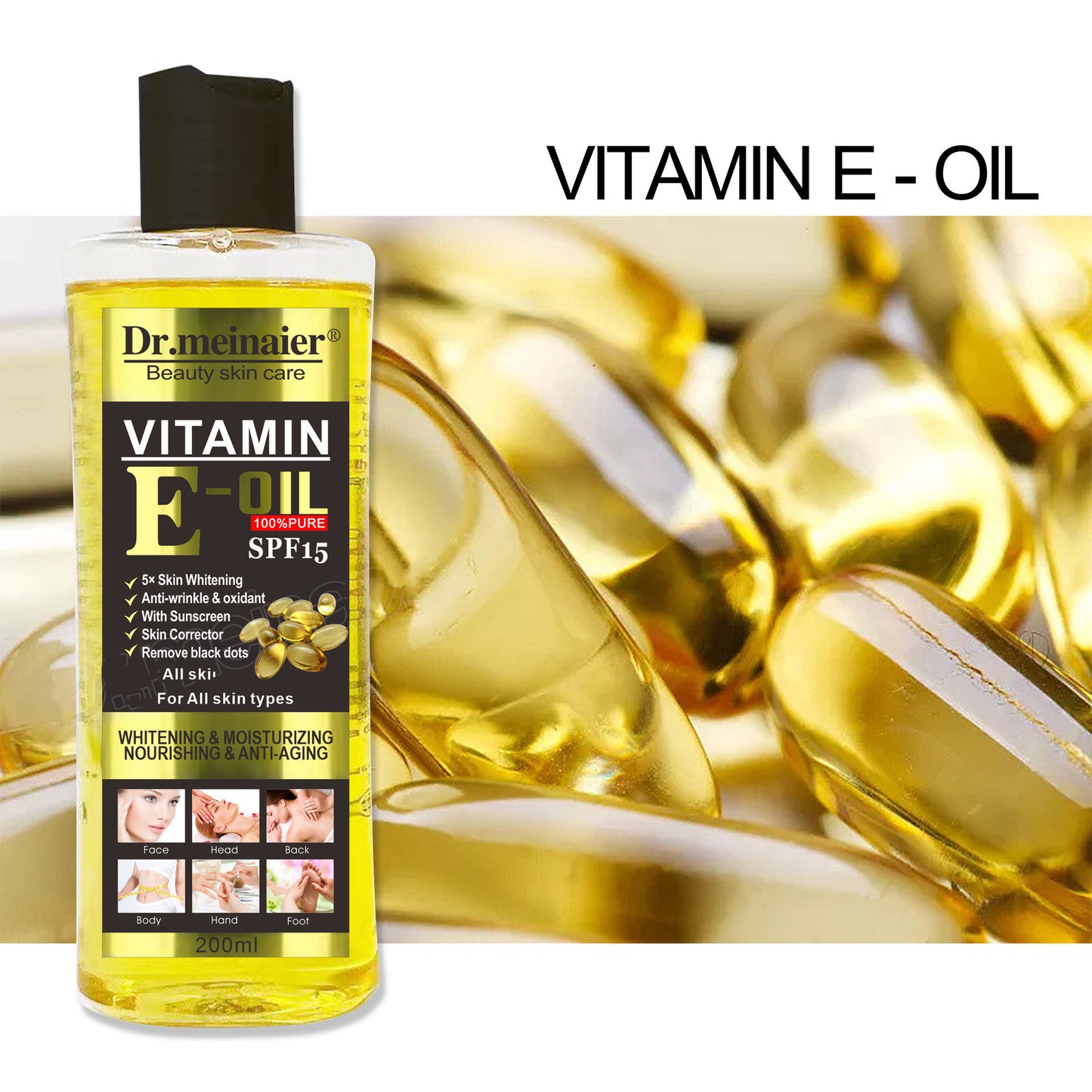 VC Vitamin E Oil Facial Body Nourishing Moisturizing