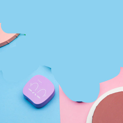 Cartoon Contact LensPortable Lens Case