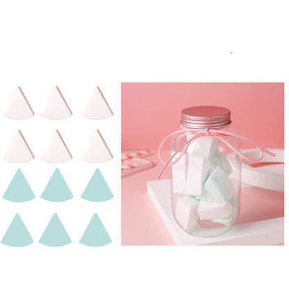 Makeup Egg Fan-shaped Makeup Cushion Puff Set Beauty Egg Triangle Puff