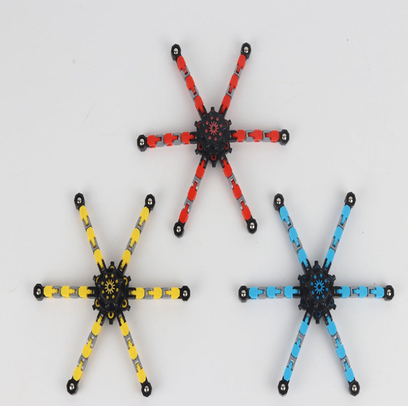 Deformed Fidget Spinner Chain Toys For Children Antistress Hand Spinner Vent Toys Stress Relief Sensory Gyro Gift