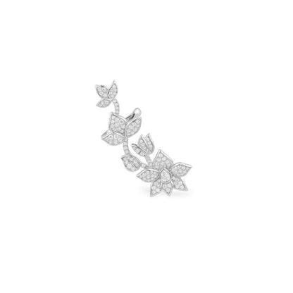 Flower Ear Bone Clip Integrated Earrings