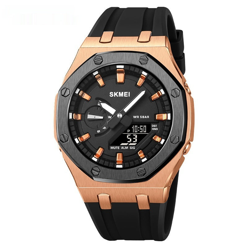 Multifunctional Sports Waterproof Luminous Electronic Watch