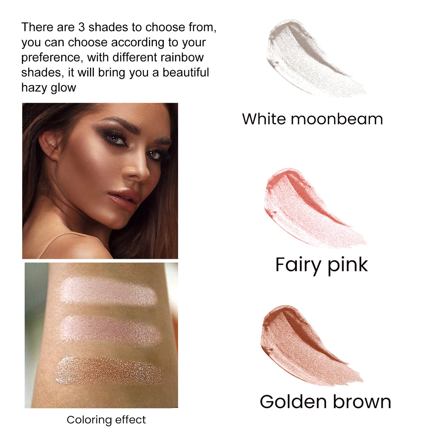Highlight Racket Powder Brightening Natural Three-dimensional