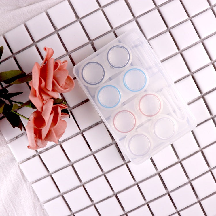 Contact Lens Case Cartoon Quadruple