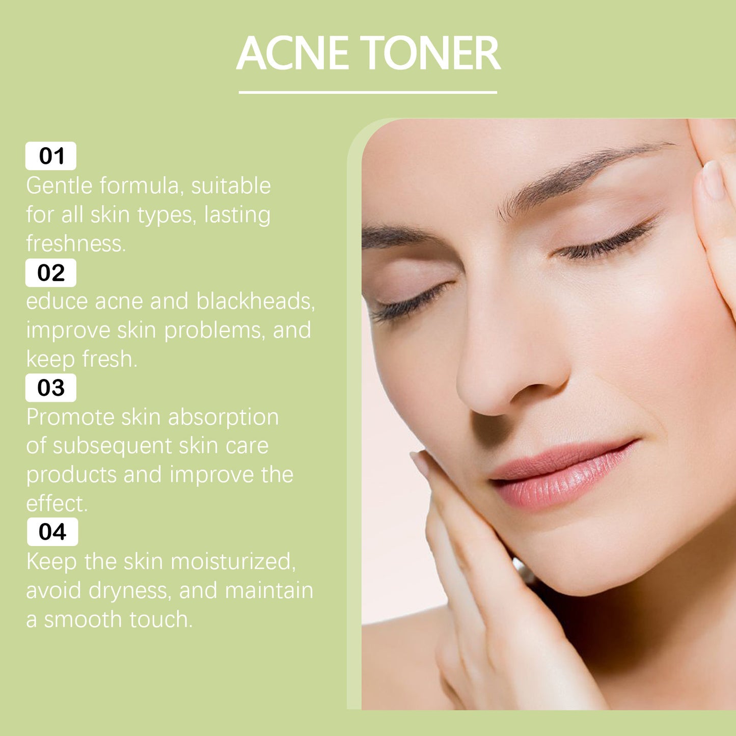 Centella Asiatica Lotion Tartaric Acid Wet Compress Acne