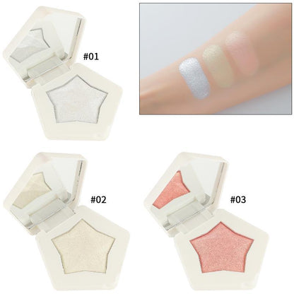 Women's Contouring Highlighter Powder Glitter Palette