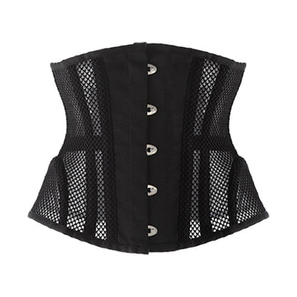 14 Bone Mesh Belly Contracting And Slimming Waistband Corset