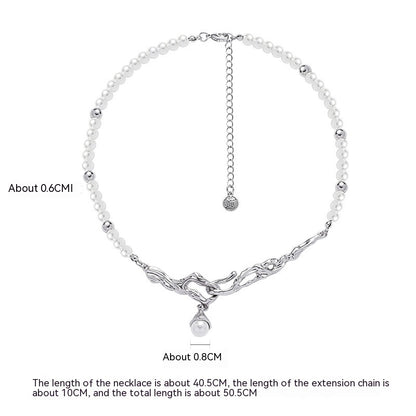 New Lava Irregular Pearl Necklace For Women