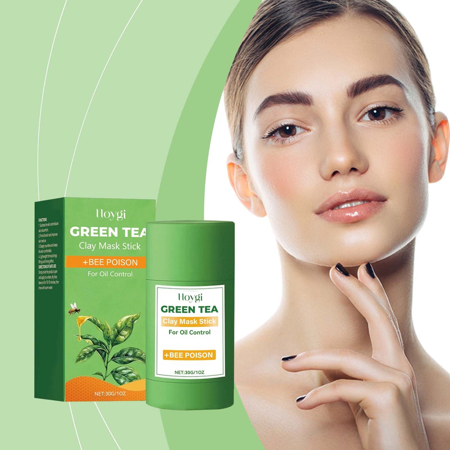 Green Tea Cleaning Facial Mask Stick