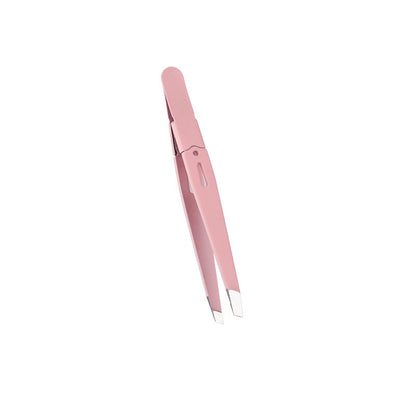 Beauty Fine Hairs Puller Stainless Steel Slanted Eye Brow Clips Removal Makeup Tools